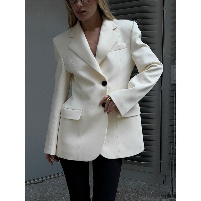 Vera Minimalist Blazer Ceket