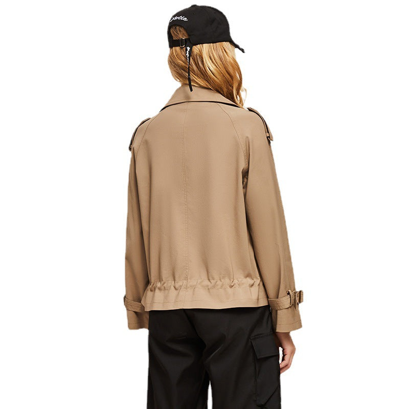 Isolde Çift Düğmeli Trenç Ceket