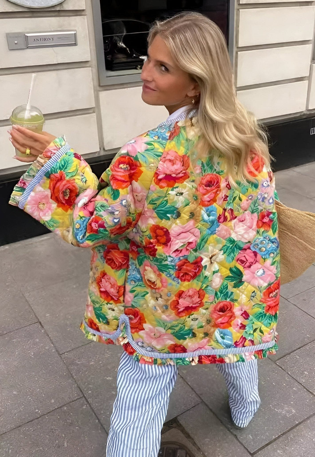 Olenda Kapitone Ceket