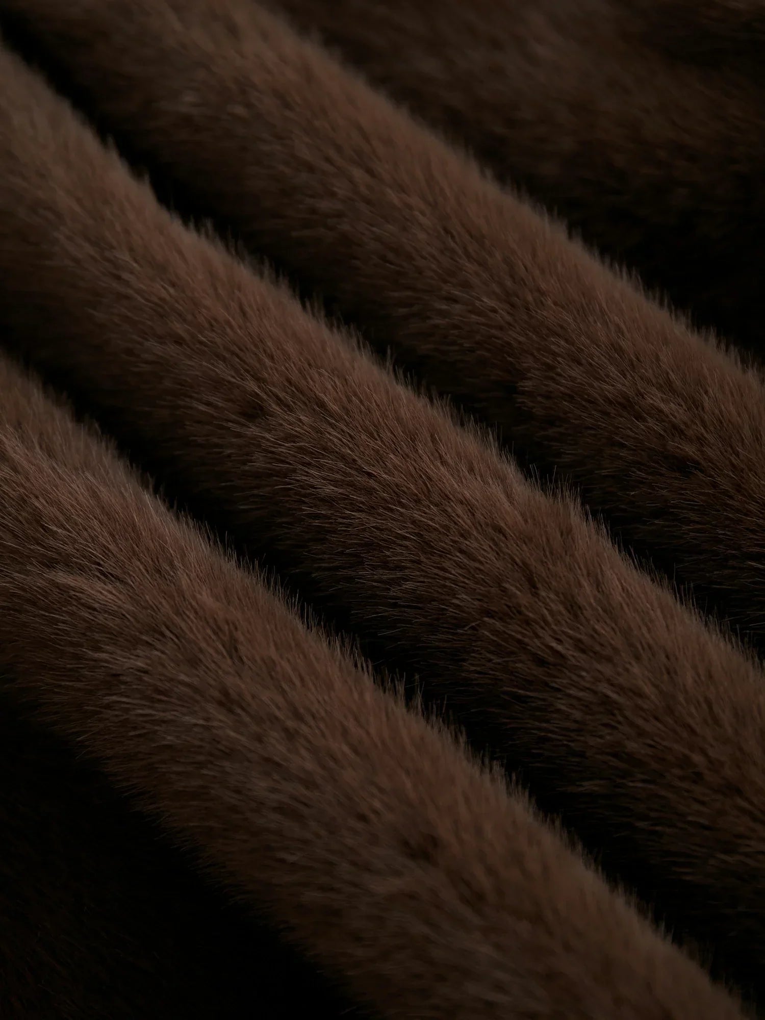 Yaka Uzun Kollu Çevre Dostu Kürk Kaban