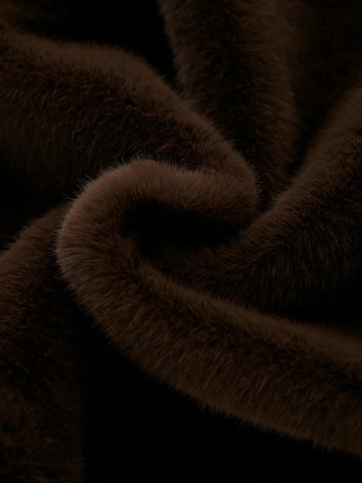 V Yaka Uzun Kollu Çevre Dostu Kürk Kısa Kaban