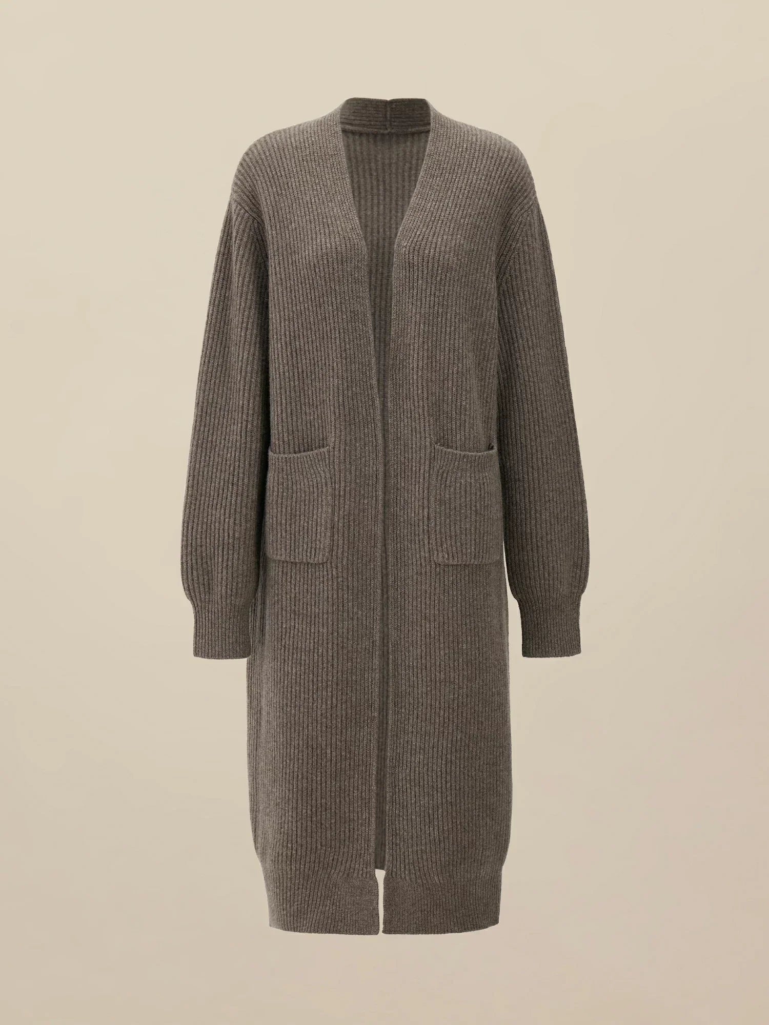 Kadın %79,5 Yakwool Uzun Kollu Hırka