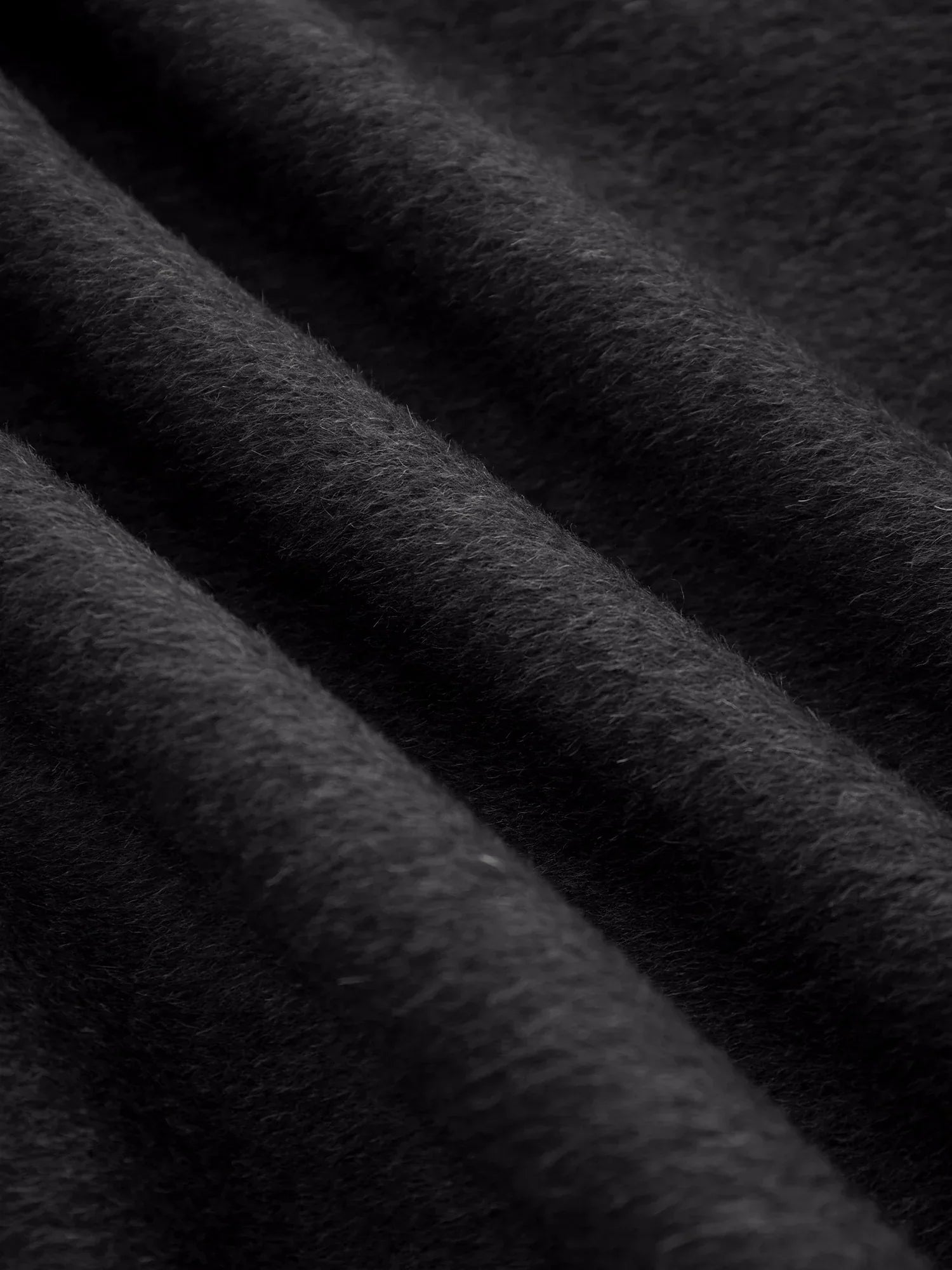 Yün Yaka Uzun Kollu Kaban