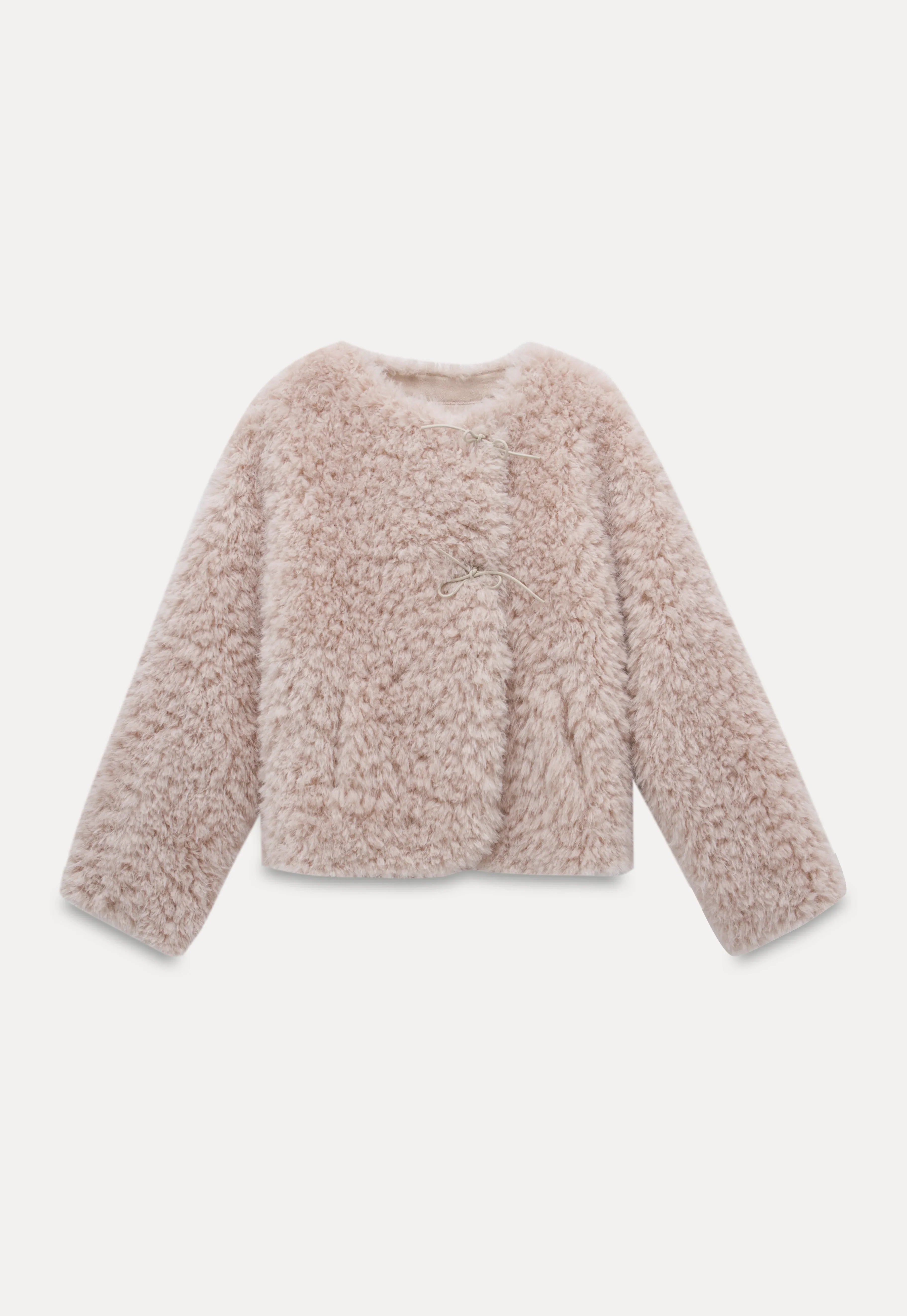 Açılır Kapanır Kadın Suni Kürk Ceket