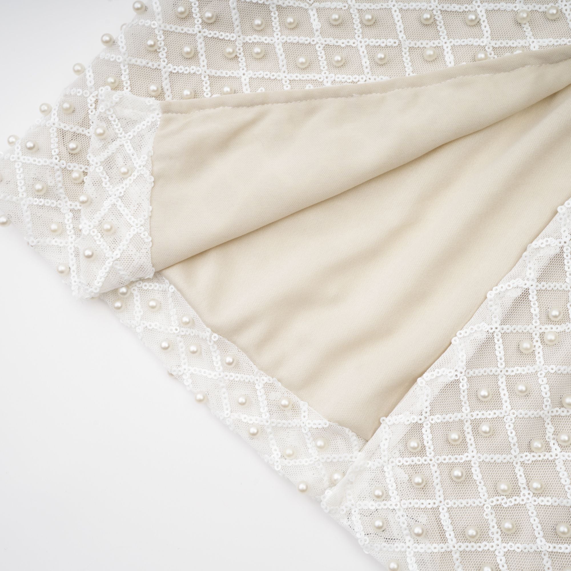 Maura İncili Omuzdan Askılı Maxi Elbise