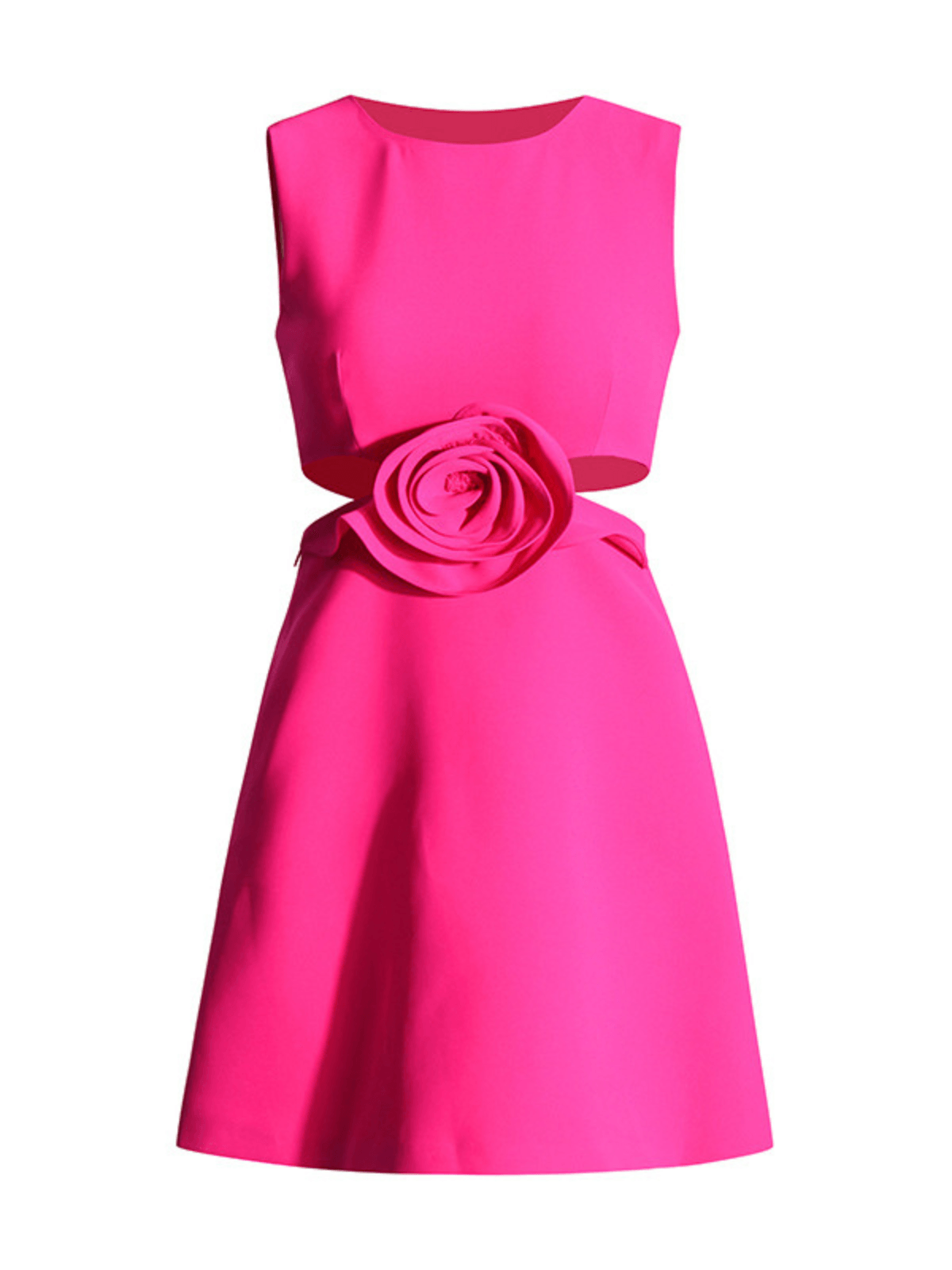 Timeo Kolsuz Çiçek Desenli Mini Elbise