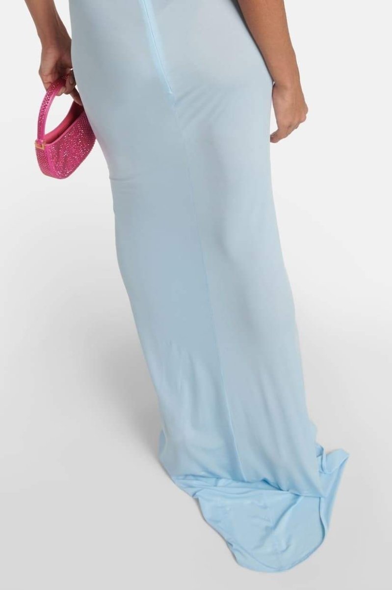 Alexia Çiçek Aplikeli Maksi Elbise