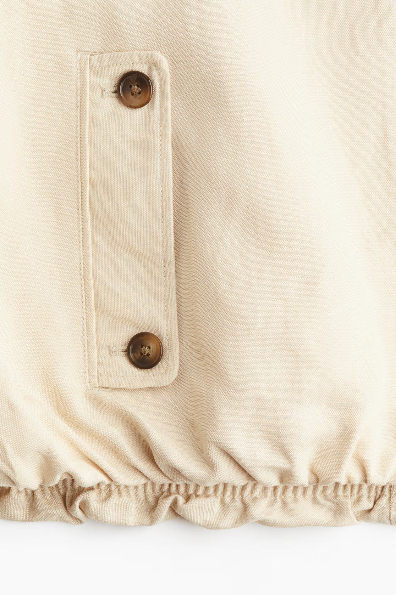 Keten Karışımlı Pilot Ceketi