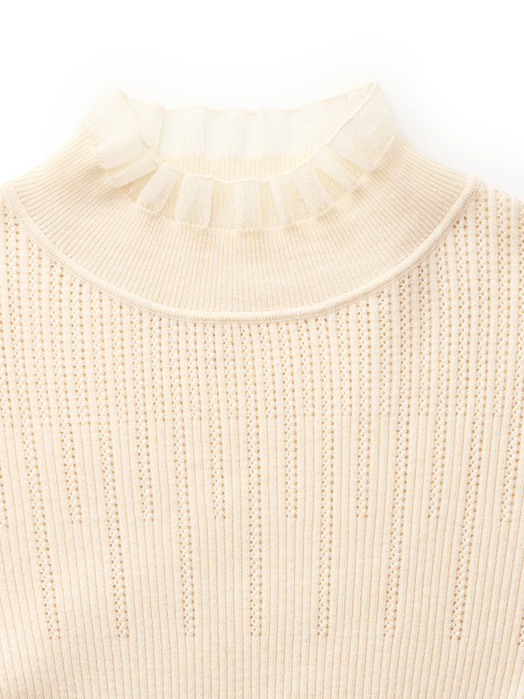 Alpaka ve Yün Tüvit Mini Elbise ve Örgü Üst İki Parçalı Takım