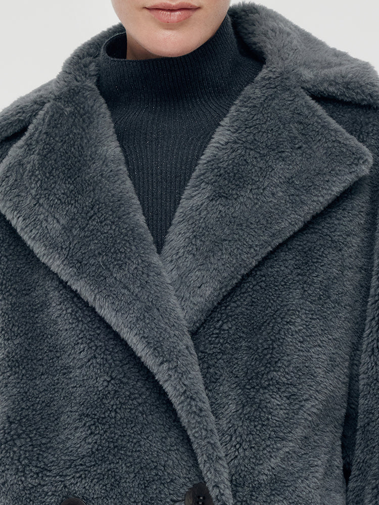 Yün Unisex Teddy Palto