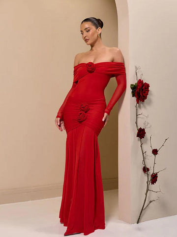 Fiorella Maxi Elbise