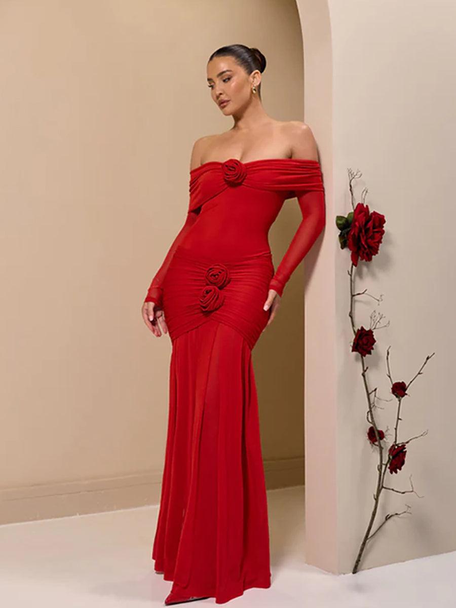 Fiorella Maxi Elbise