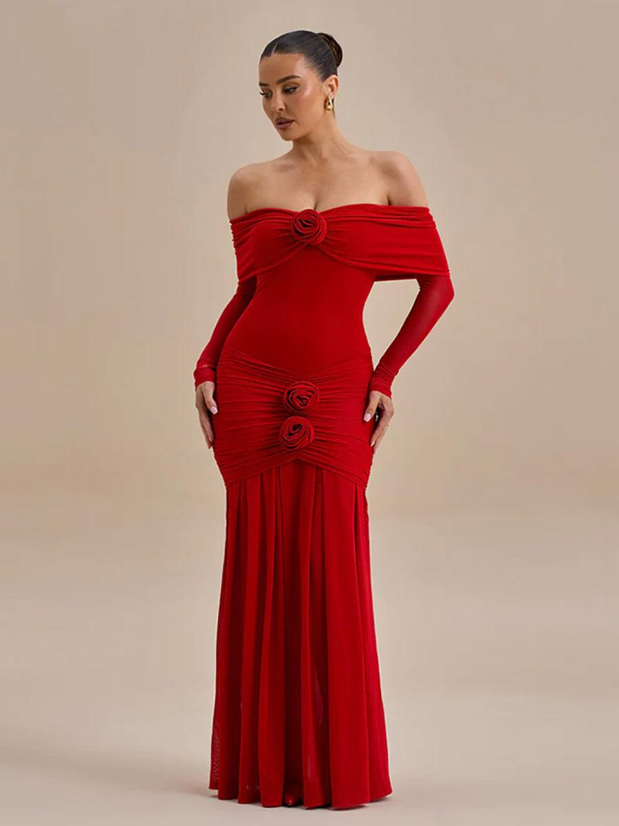 Fiorella Maxi Elbise