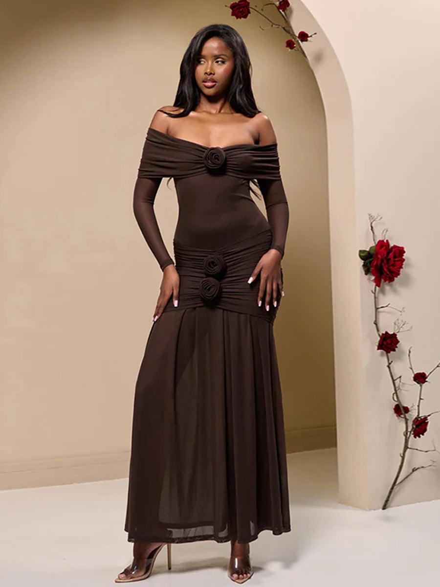 Fiorella Maxi Elbise