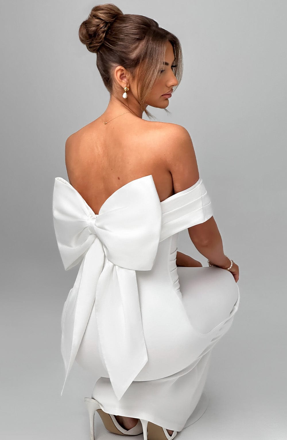 Joanna Maksi Elbise - Fildişi