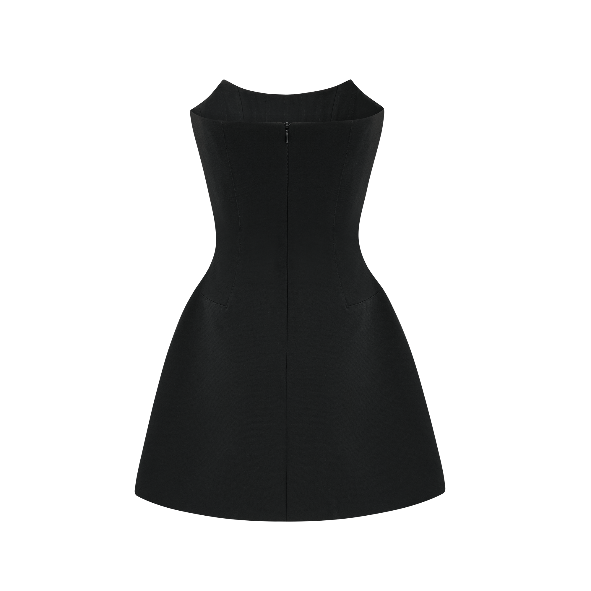 Esdelado Melisande Siyah Süslemeli Mini Elbise