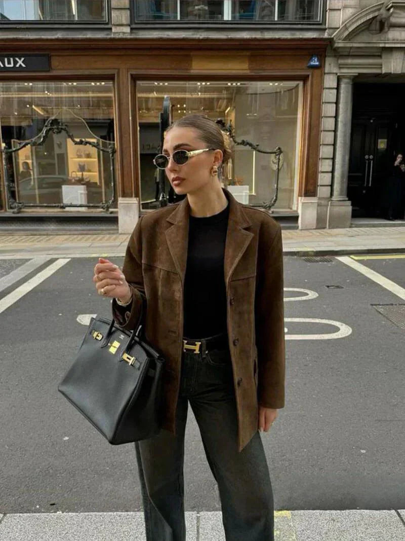 Celine Suni Süet Ceket