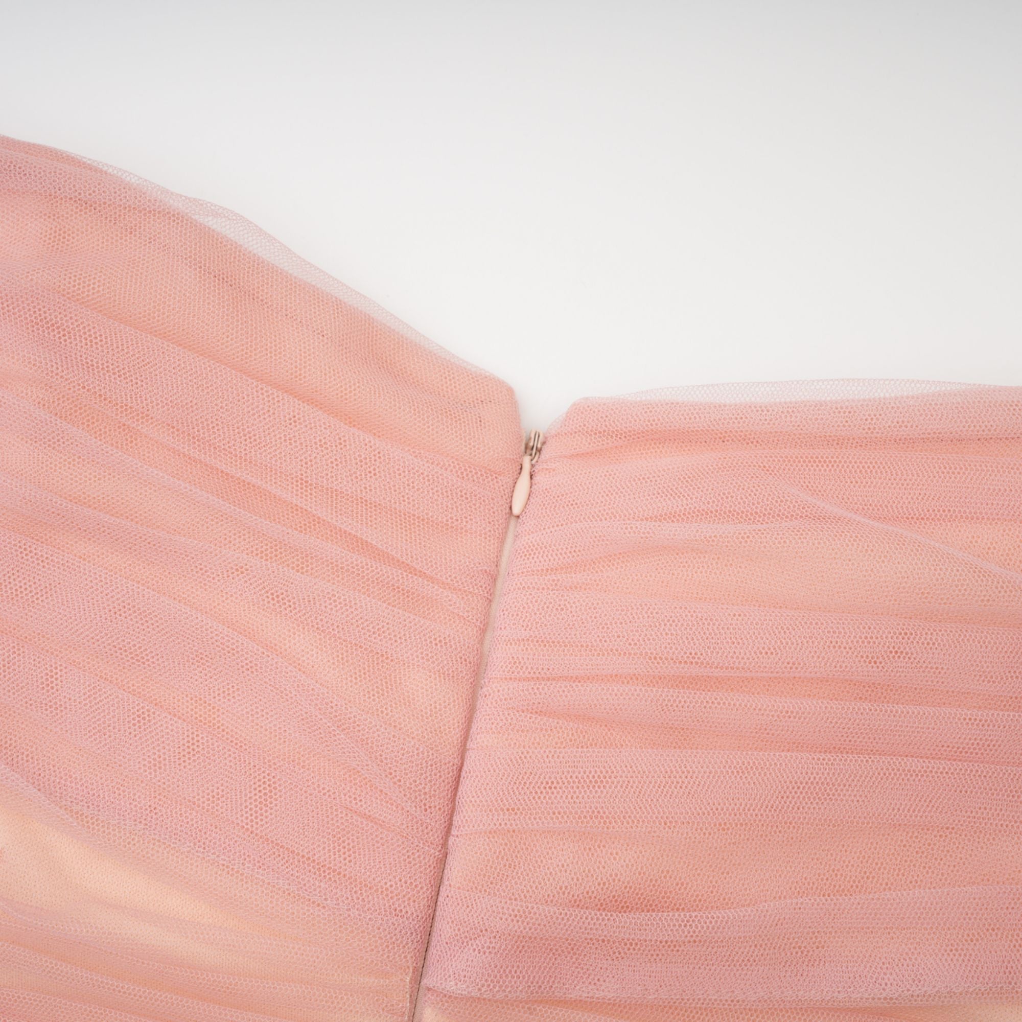 Solene Pembe Katmanlı Maxi Elbise