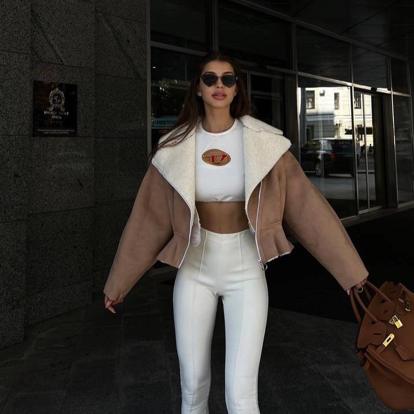 Kürk Detaylı Ceket